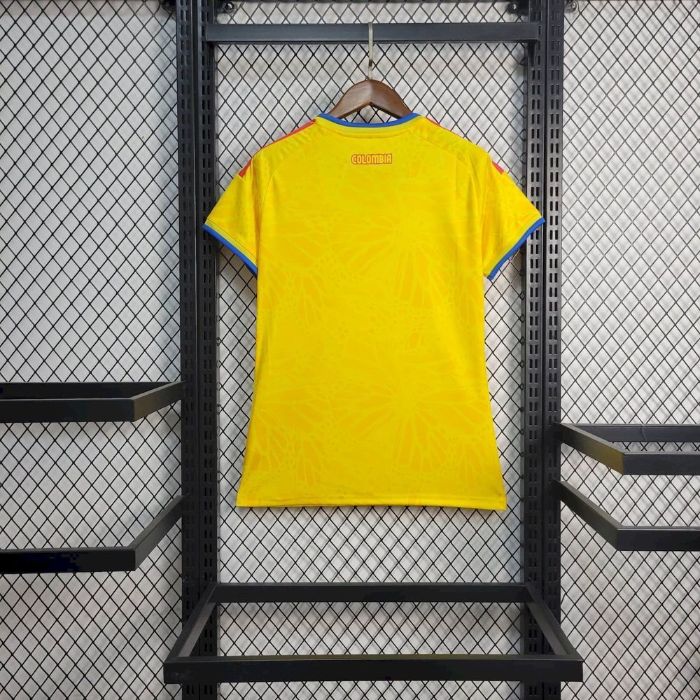 Camiseta Colombia Local Mundial 2026 - Mujer