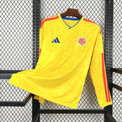 Camiseta Colombia Local Mundial 2026 - Manga Larga