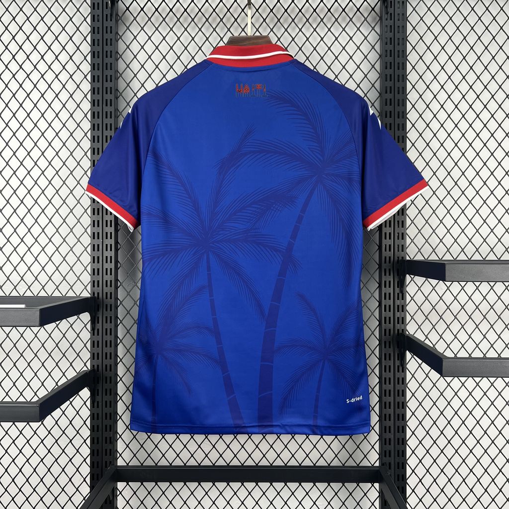Camiseta Haití Local Mundial 2026 - Versión Fan