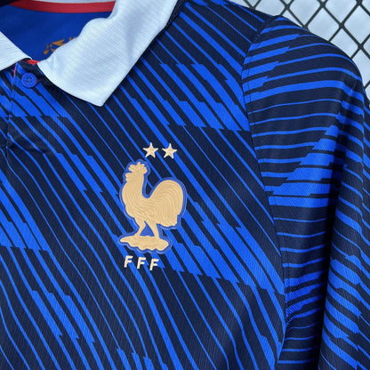 Camiseta Francia Local Mundial 2026 - Manga Larga