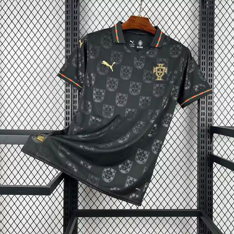 Camiseta Portugal Pantera Negra - Version Fan