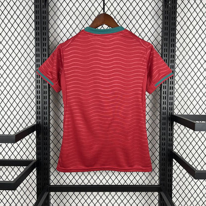Camiseta Portugal Local Mundial 2026 - Mujer