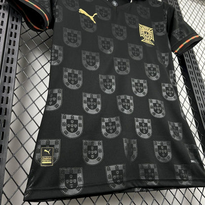Camiseta Portugal Pantera Negra Mundial 2026 - Mujer