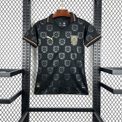 Camiseta Portugal Pantera Negra Mundial 2026 - Mujer