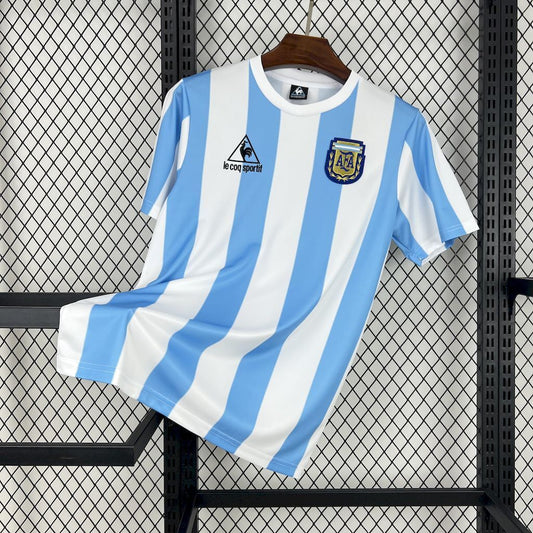 Camiseta Retro Argentina Local 1986
