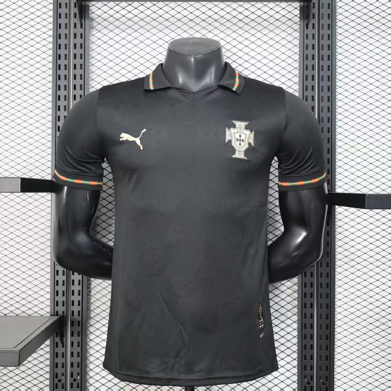Camiseta Portugal Pantera Negra - Versión Jugador